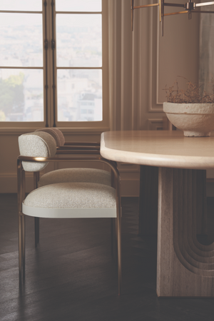 Oval Oak Dining Table | Caracole Emphasis | Oroa.com