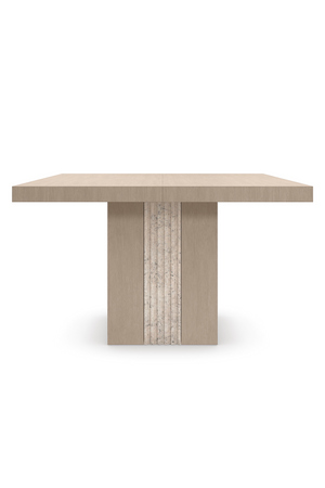 Oak Extendable Modern Dining Table | Caracole Unity | Oroa.com