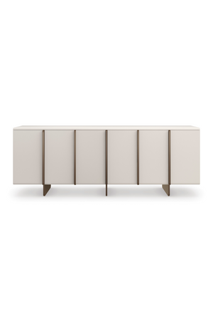 White Modern Credenza | Caracole Emphasis | Oroa.com