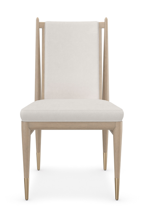 Bouclé Ivory Dining Chair | Caracole Unity | Oroa.com