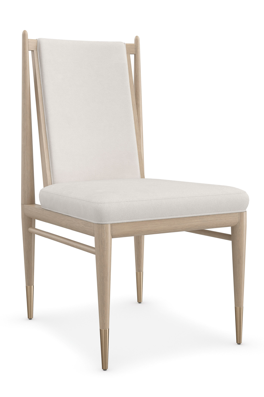 Bouclé Ivory Dining Chair | Caracole Unity | Oroa.com
