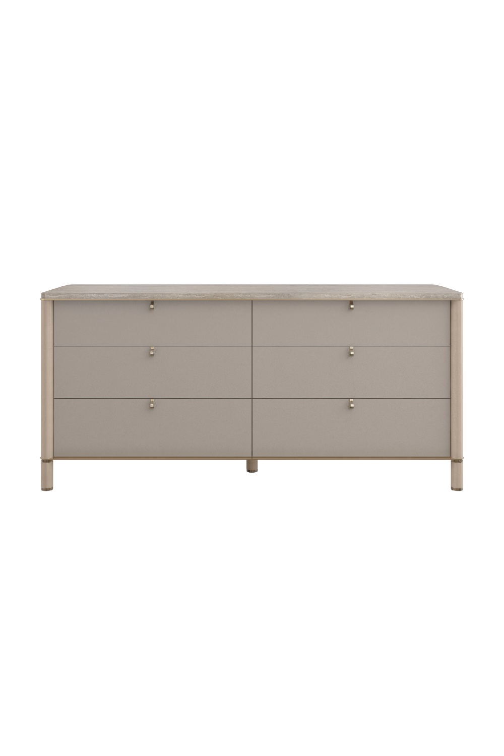 Travertine Top Beige Dresser | Caracole Balance | Oroa.com