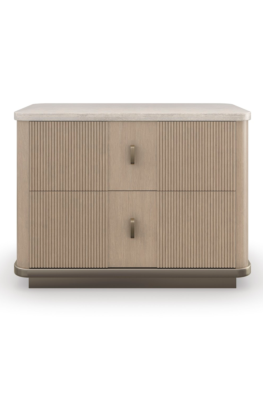 Oak Modern Nightstand | Caracole Rhythm | Oroa.com