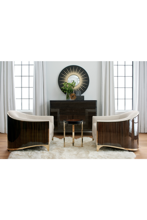 Mid-Century Modern Barrel Chair | Caracole The Svelte | Oroa.com