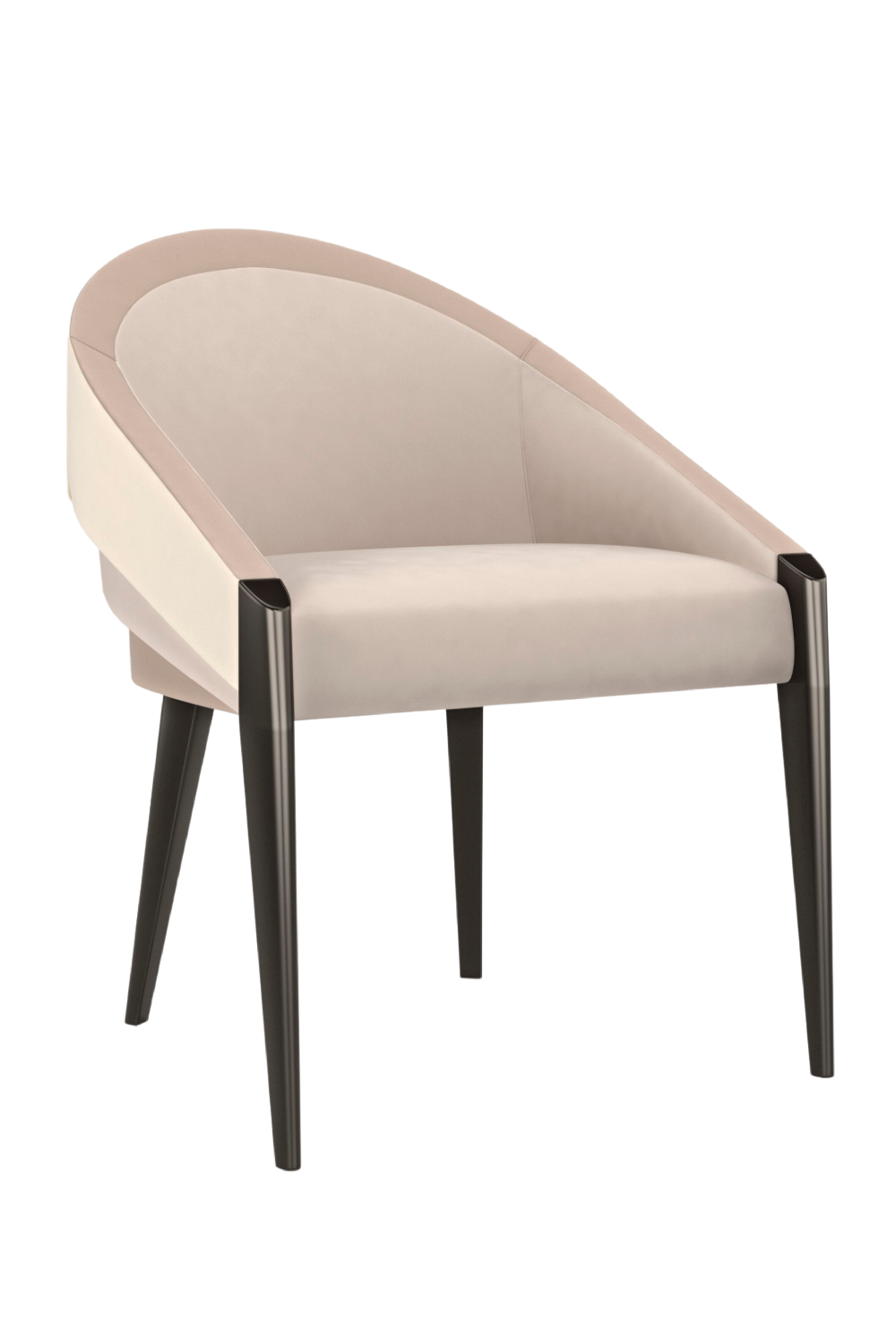 Velvet Modern Accent Chair | Caracole On All Levels | Oroa.com