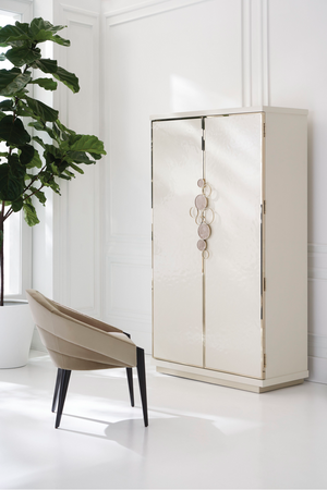 Velvet Modern Accent Chair | Caracole On All Levels | Oroa.com