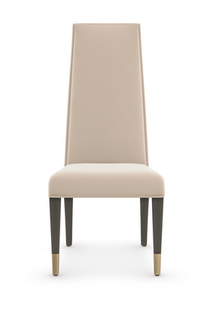 Cream Velvet Dining Chair | Caracole The Masters | Oroa.com