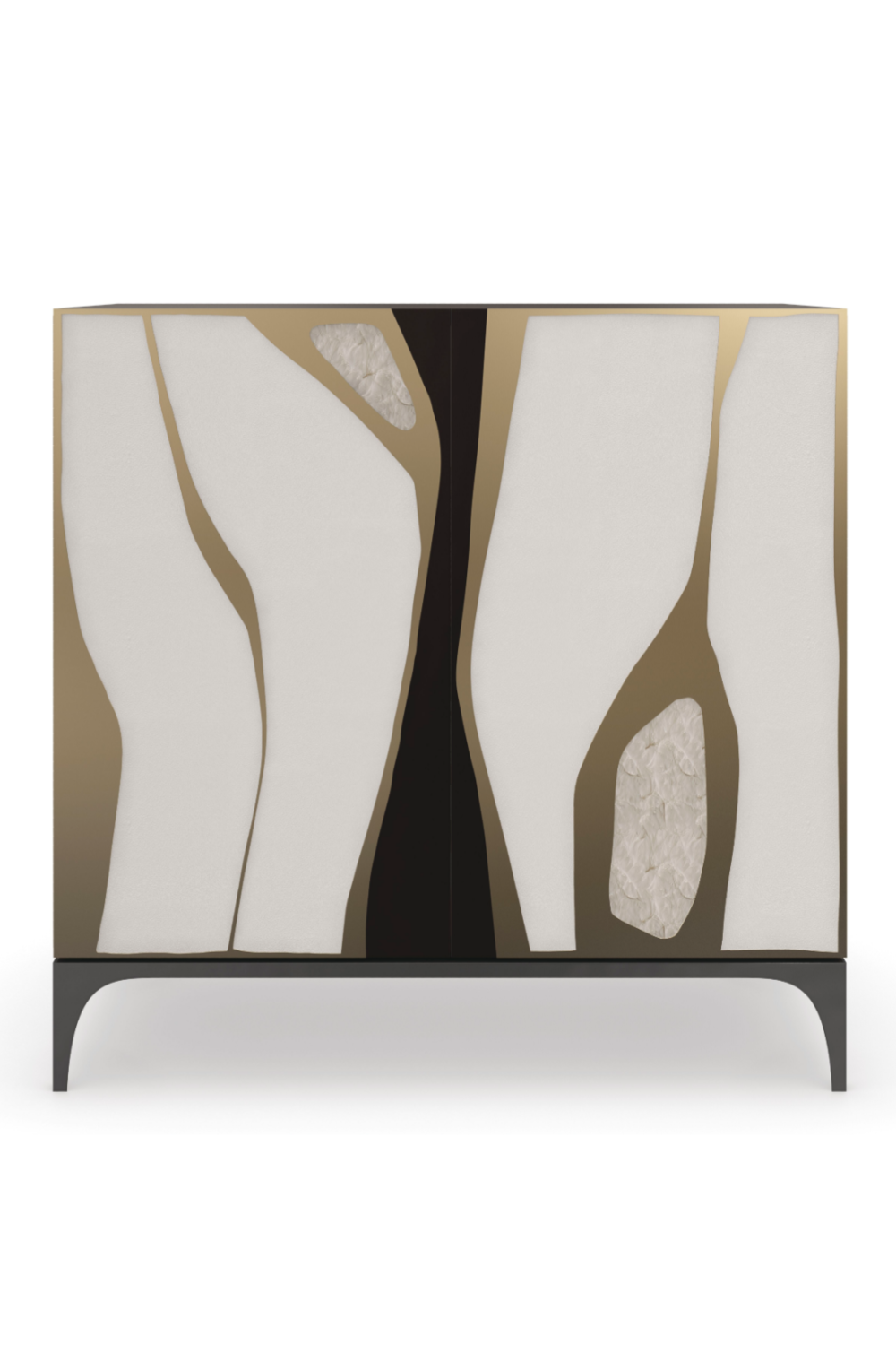 Patterned Shagreen Bar Cabinet | Caracole Downtown | Oroa.com