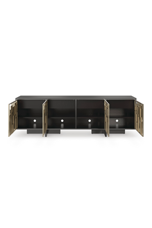 Geometric Patterned Media Cabinet | Caracole Midtown | Oroa.com