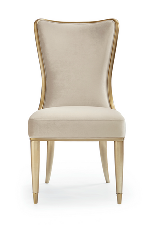 Cream Velvet Dining Chair | Caracole | Oroa.com