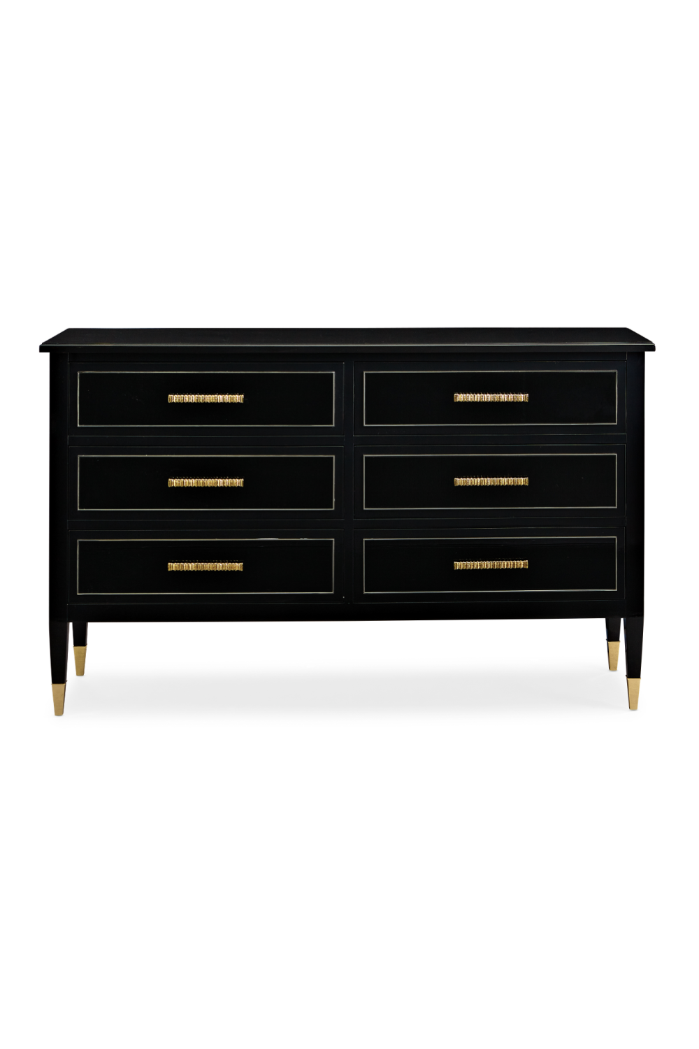Solid Wood Black Dresser | Caracole The Little Black Dresser | Oroa.com