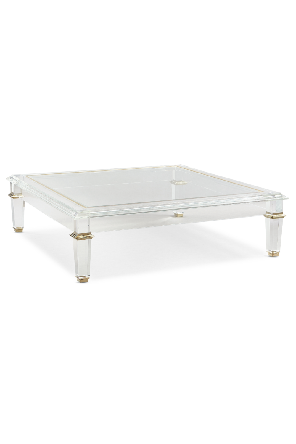 Modern Clear Cocktail Table | Caracole Pierre | Oroa.com