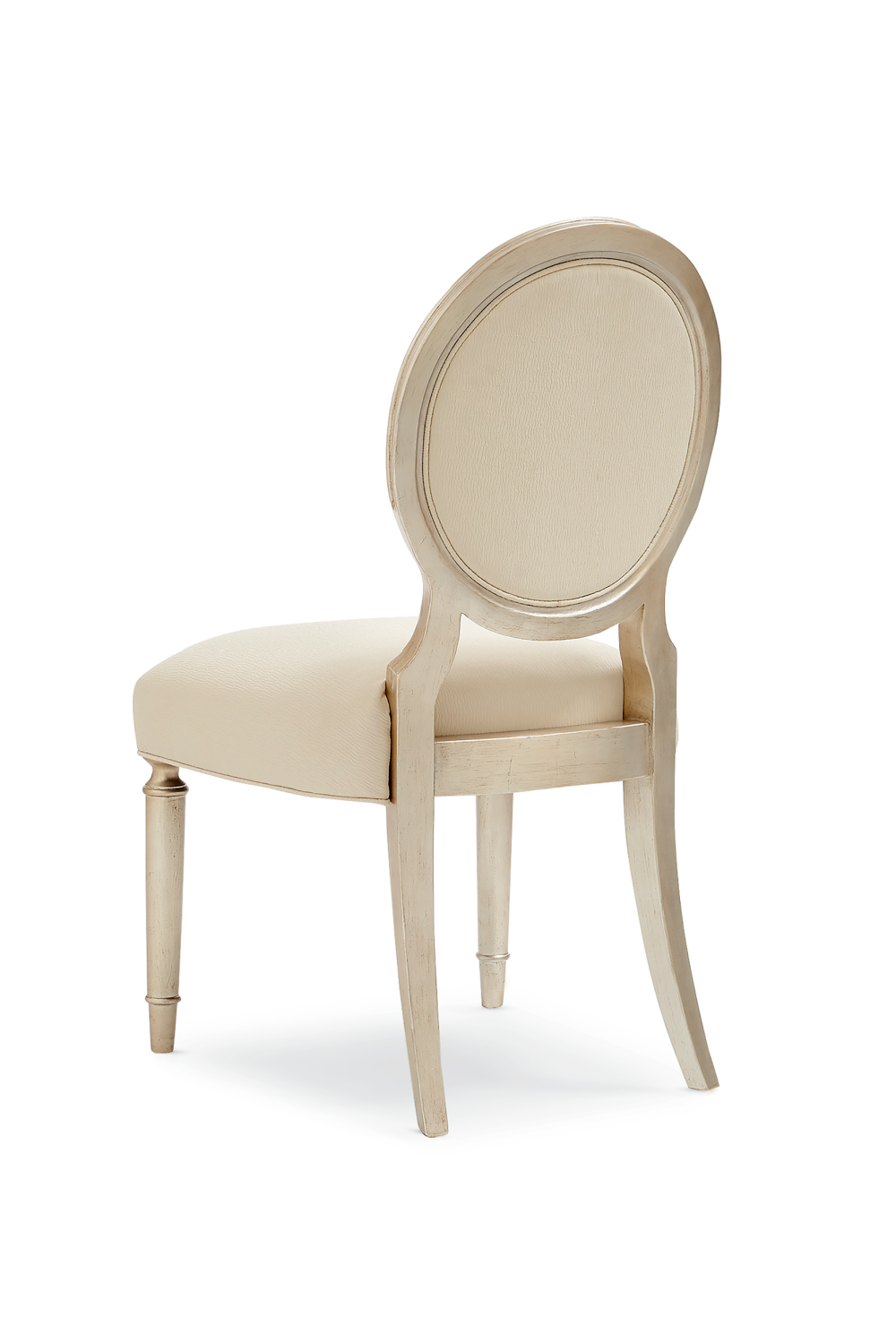 Cream Oval-Back Dining Chairs (2) | Caracole May I Join You? | Oroa.com