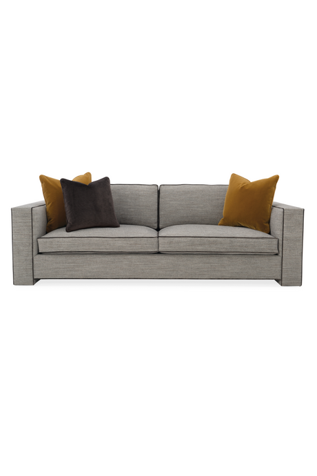 Piped Modern Sofa | Caracole Welt Played | Oroa.com