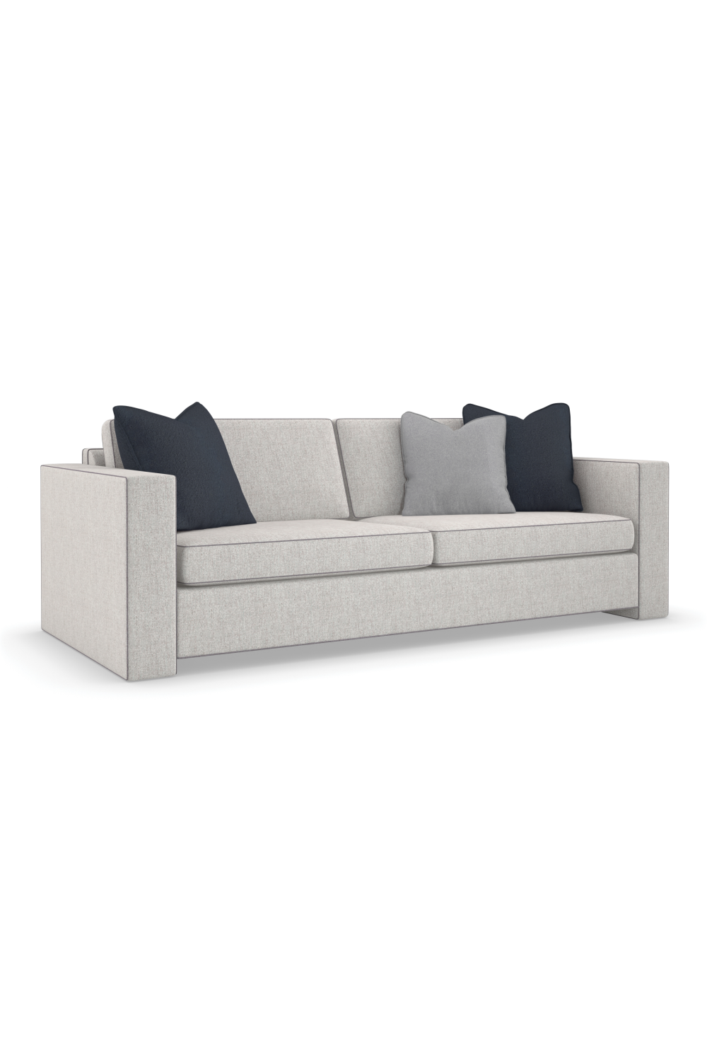 Piped Modern Sofa | Caracole Welt Played | Oroa.com