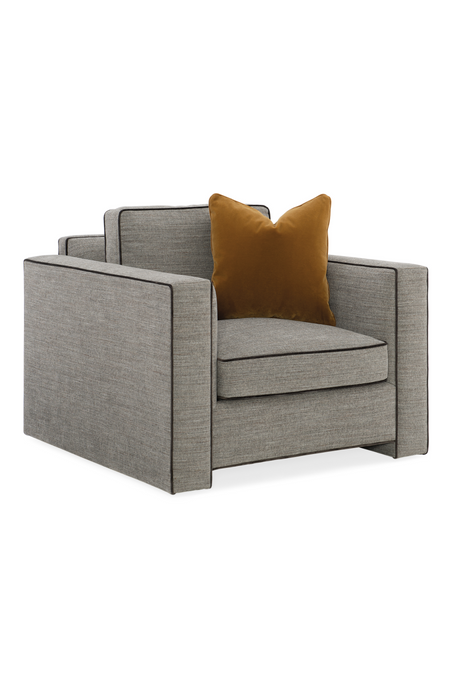 Angular Modern Lounge Chair | Caracole Welt Played | Oroa.com