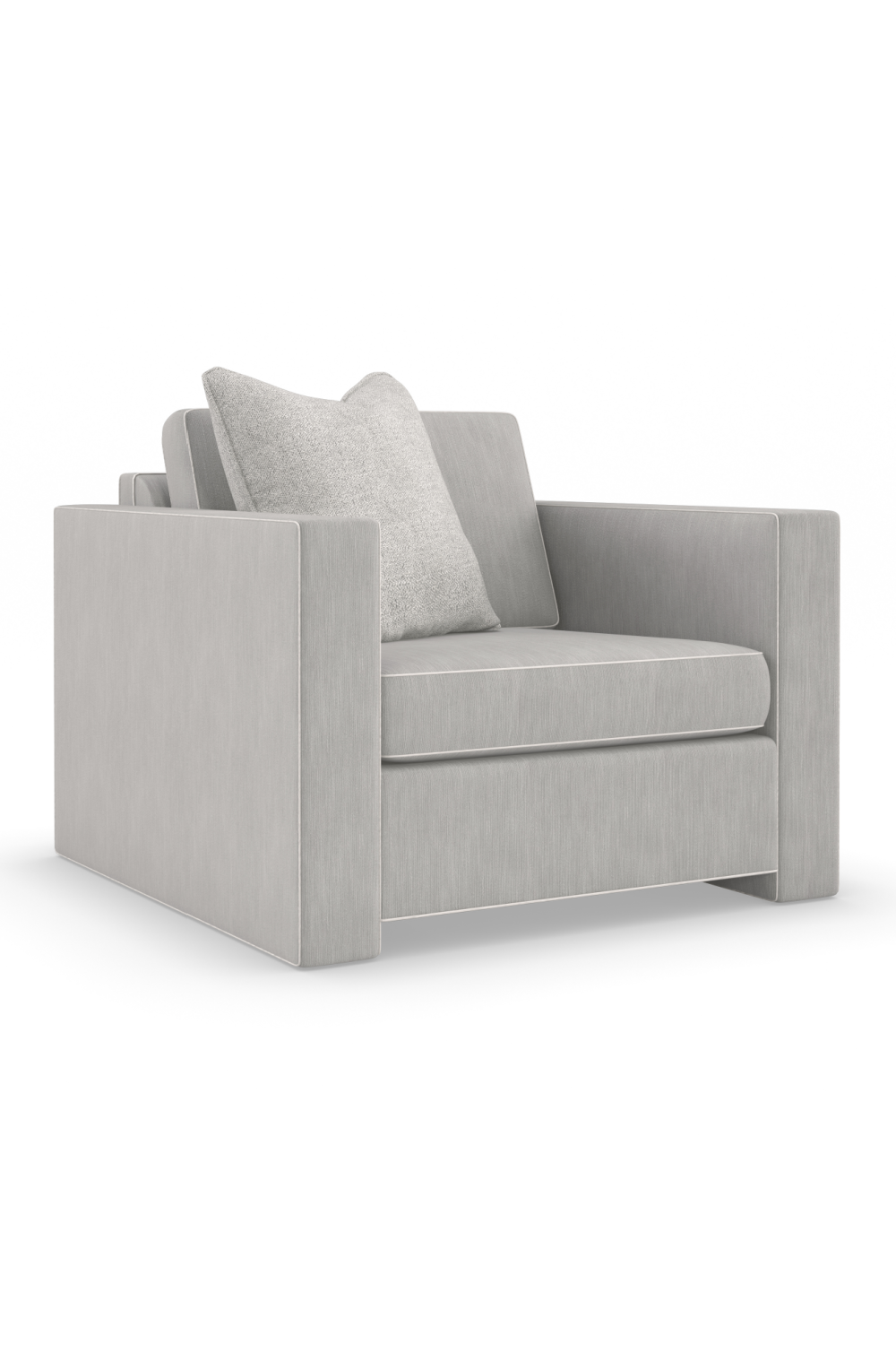 Angular Modern Lounge Chair | Caracole Welt Played | Oroa.com