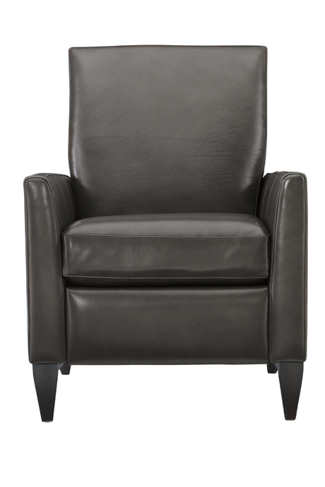 Black Leather Reclining Chair | Caracole Lean On Me | Oroa.com