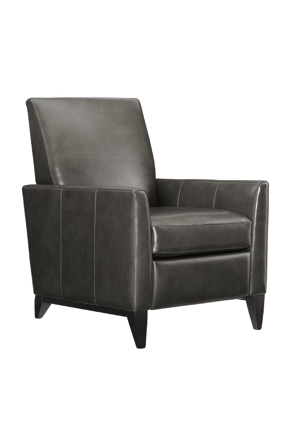 Black Leather Reclining Chair | Caracole Lean On Me | Oroa.com