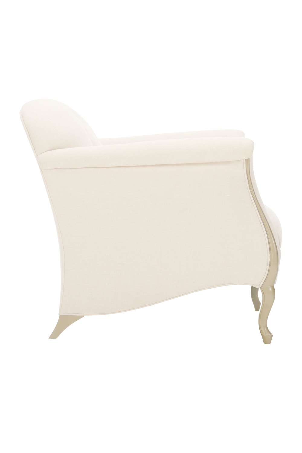 Scrolled Arms Accent Chair | Caracole Two To Tango | Oroa.com