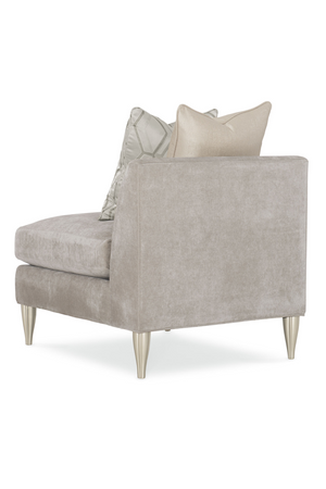 Taupe Modern Sectional Sofa | Caracole Fret Knot | Oroa.com