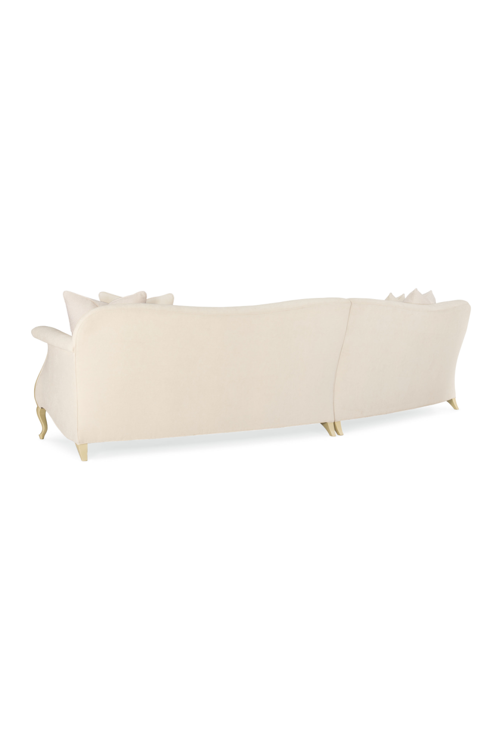 Scrolled Arm Loveseat | Caracole Two To Tango | Oroa.com
