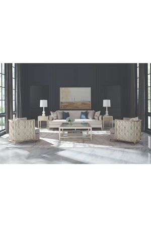 Modern Cream Sofa | Caracole X Factor | Oroa.com