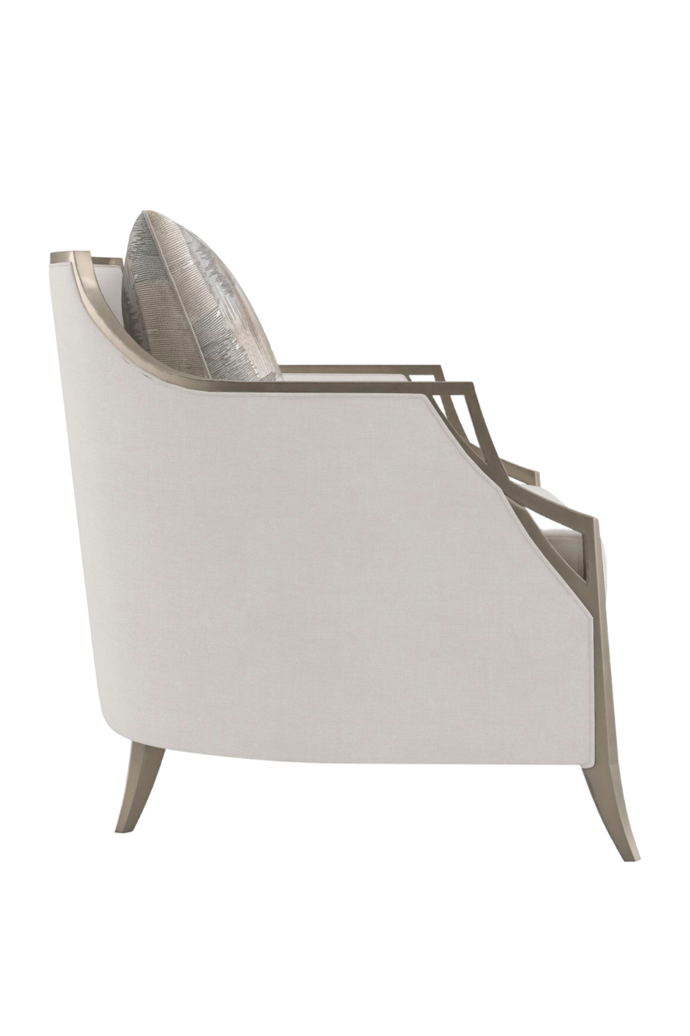Sloping Arm Lounge Chair | Caracole X Factor | Oroa.com
