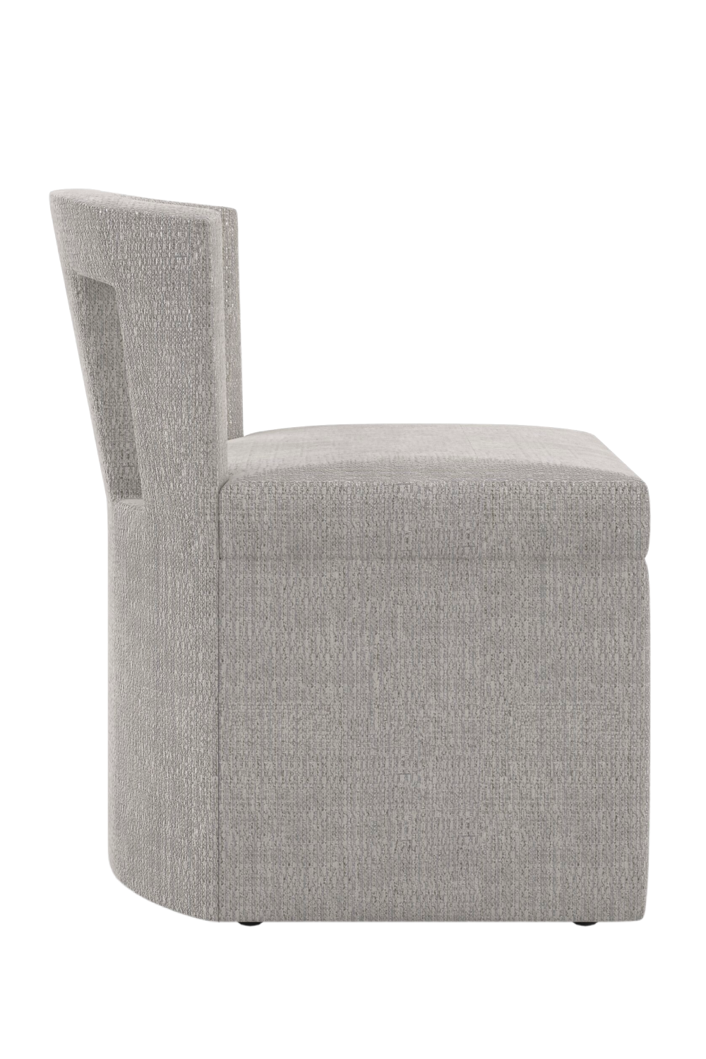 Gray Chenille Accent Chair | Caracole Tailored To AT | Oroa.com