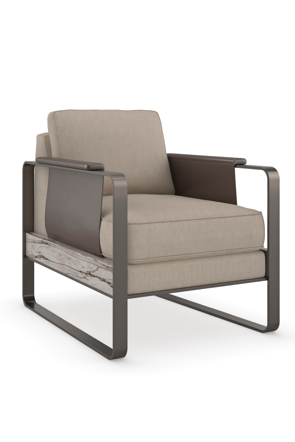 Industrial Style Lounge Chair | Caracole Arm In Arm | Oroa.com