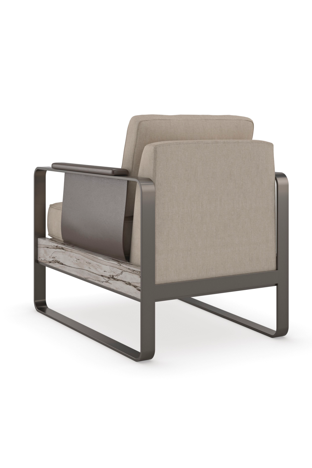 Industrial Style Lounge Chair | Caracole Arm In Arm | Oroa.com