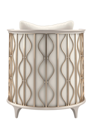 Gray Statement Lounge Chair | Caracole Back In Style | Oroa.com