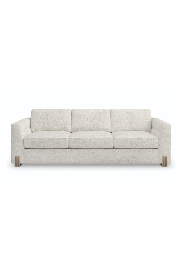 Neutral Toned Modern Sofa | Caracole Counter Balance | Oroa.com