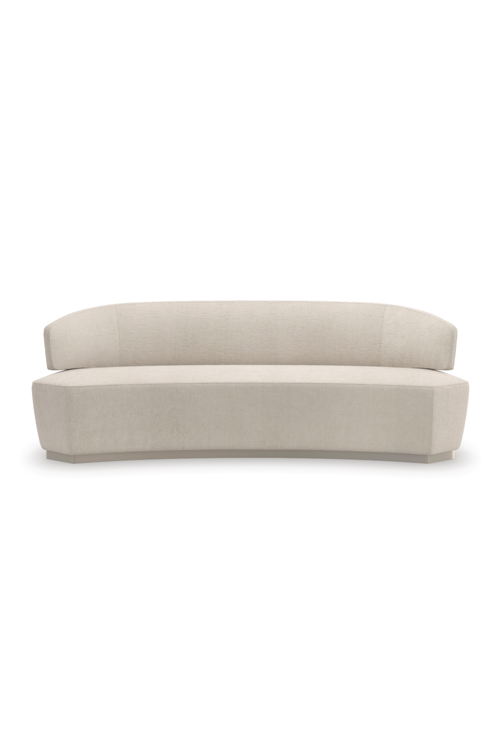 Curved Velvet Sofa | Caracole Olympia | Oroa.com