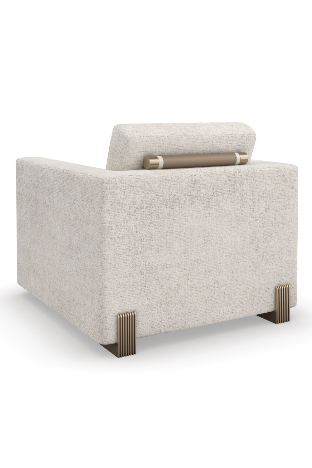 Woven Fabric Lounge Chair | Caracole Counter Balance | Oroa.com