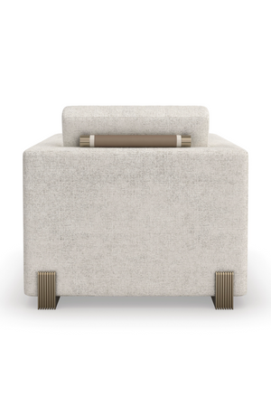 Woven Fabric Lounge Chair | Caracole Counter Balance | Oroa.com