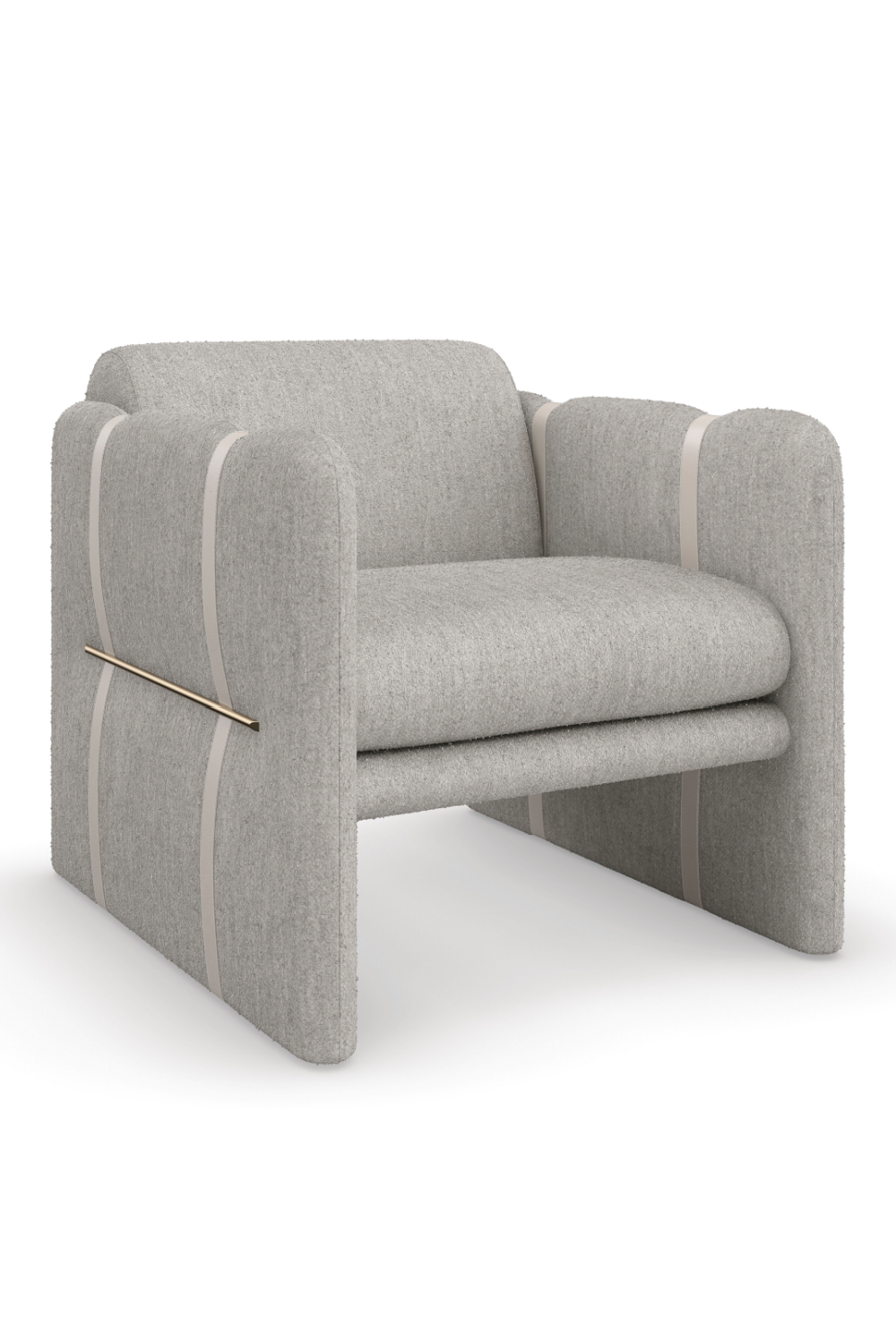 Gray Modern Club Chair | Caracole Cigar | Oroa.com