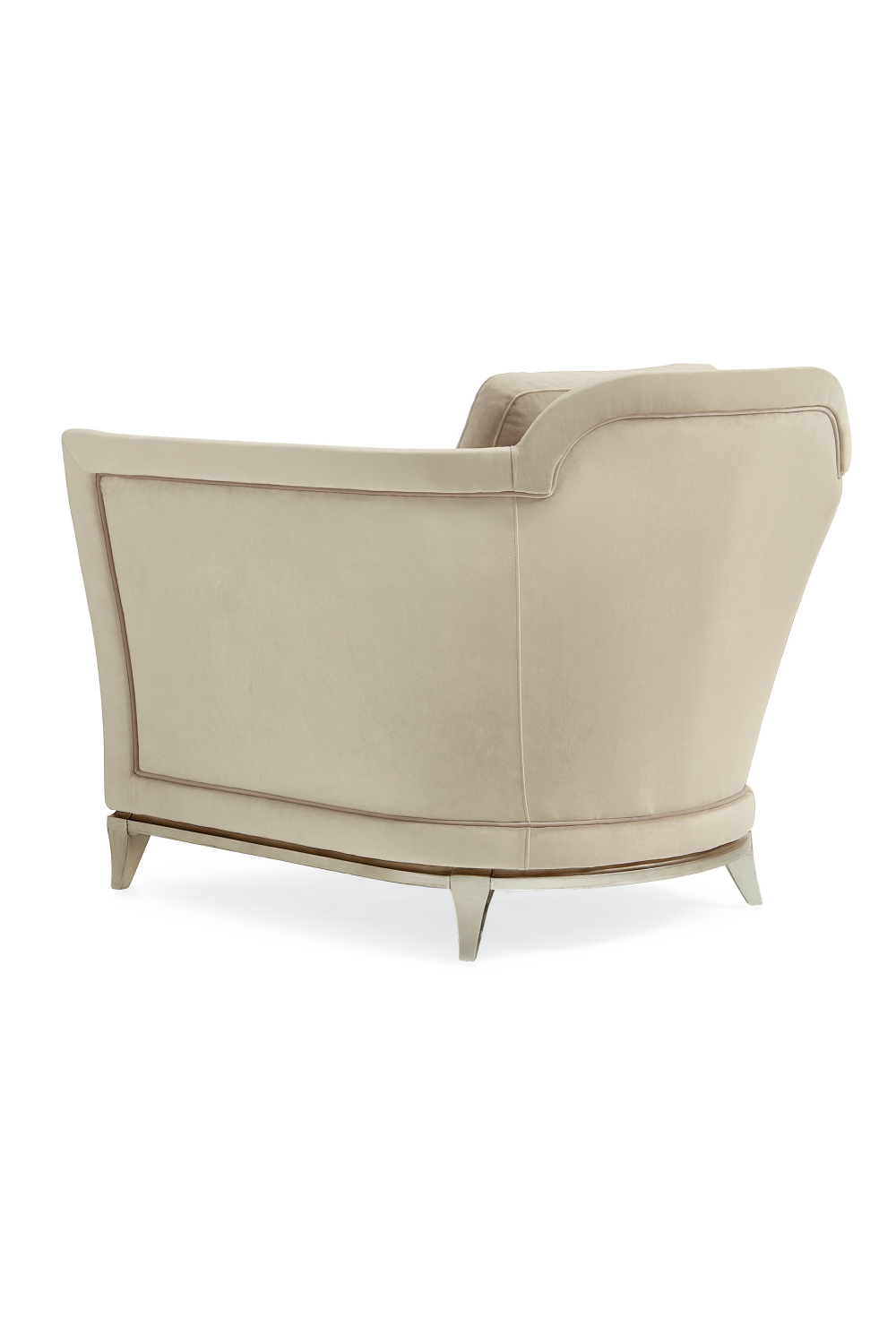 Velvet Modern Lounge Chair | Caracole Bend The Rules | Oroa.com