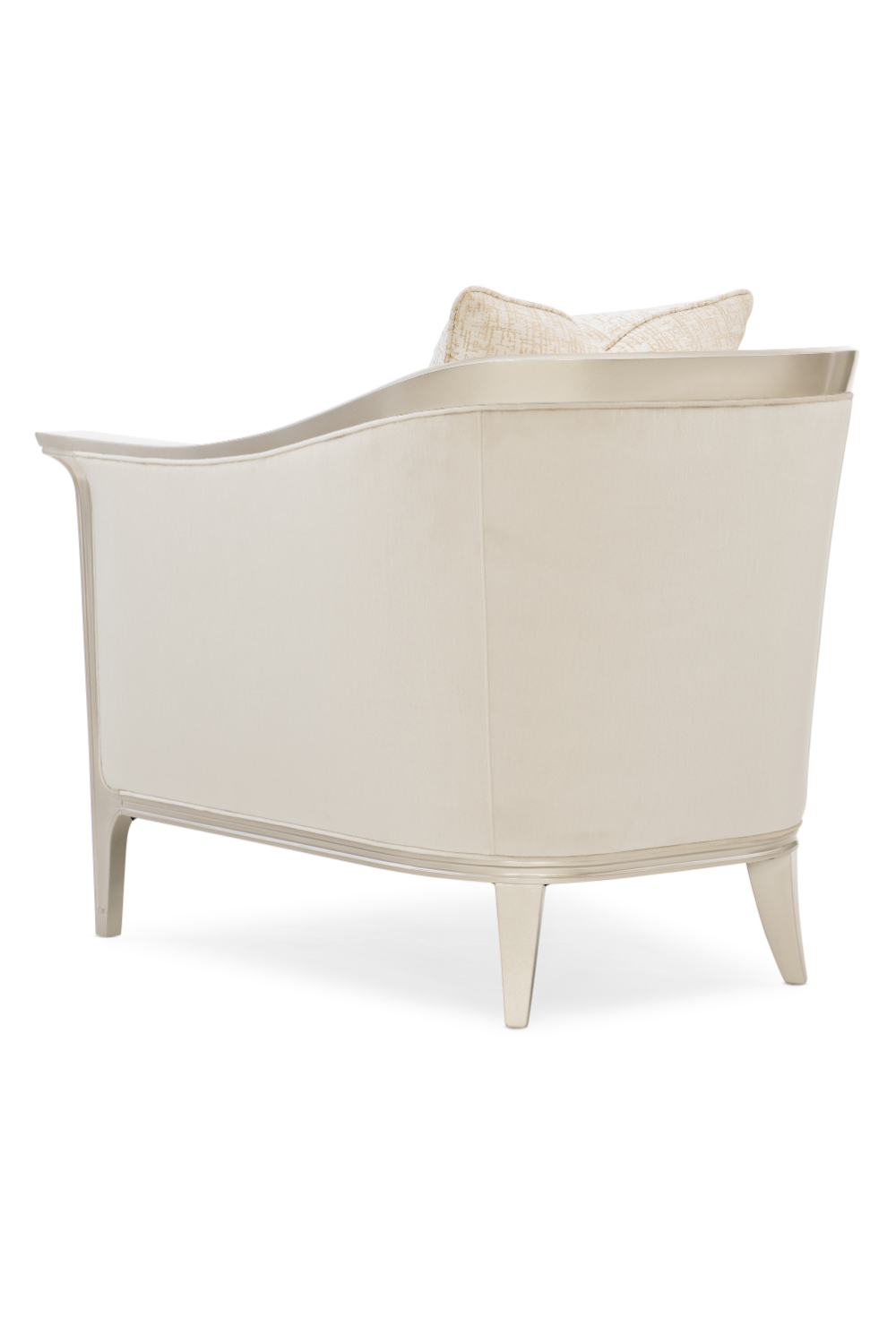 Velvet Modern Lounge Chair | Caracole Eaves Drop | Oroa.com