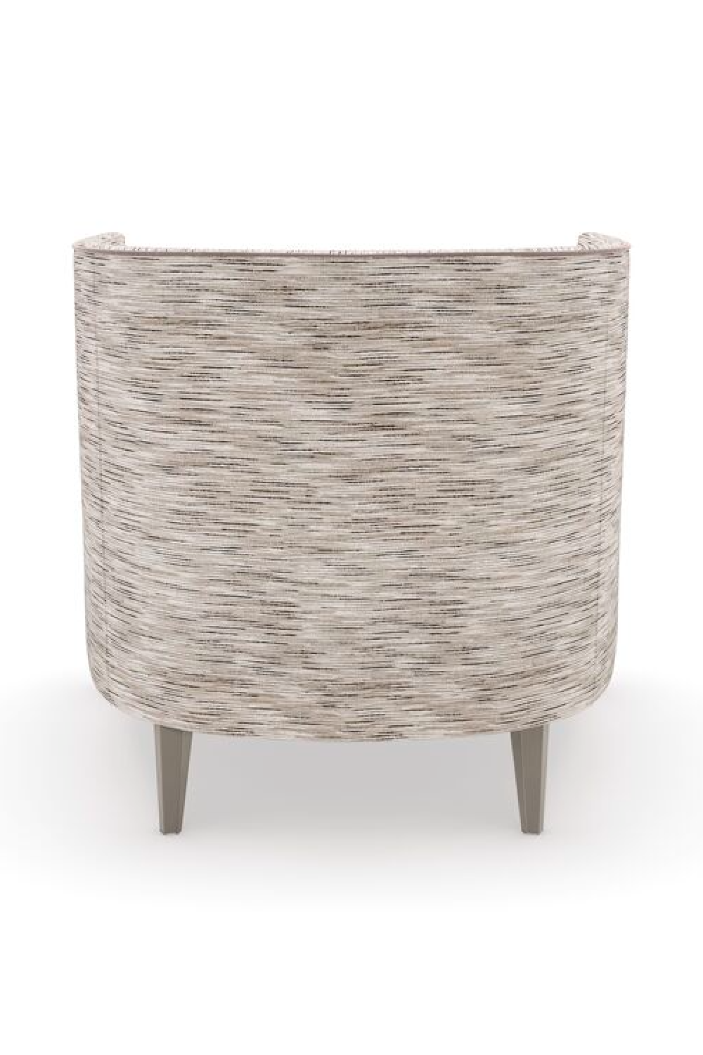 Modern Barrel Lounge Chair | Caracole Piping Hot | Oroa.com