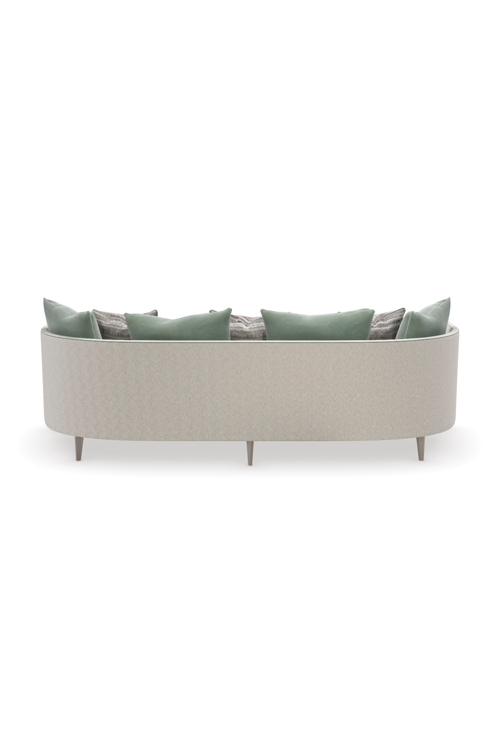 Contemporary Gray Sofa | Caracole Piping Hot | Oroa.com
