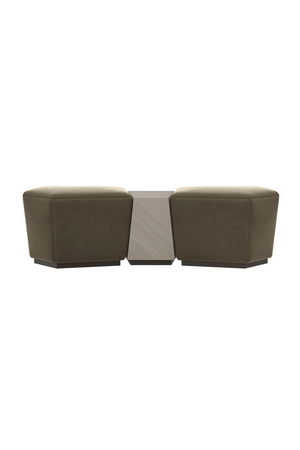 Mohair Storage Ottoman | Caracole Pollux | Oroa.com