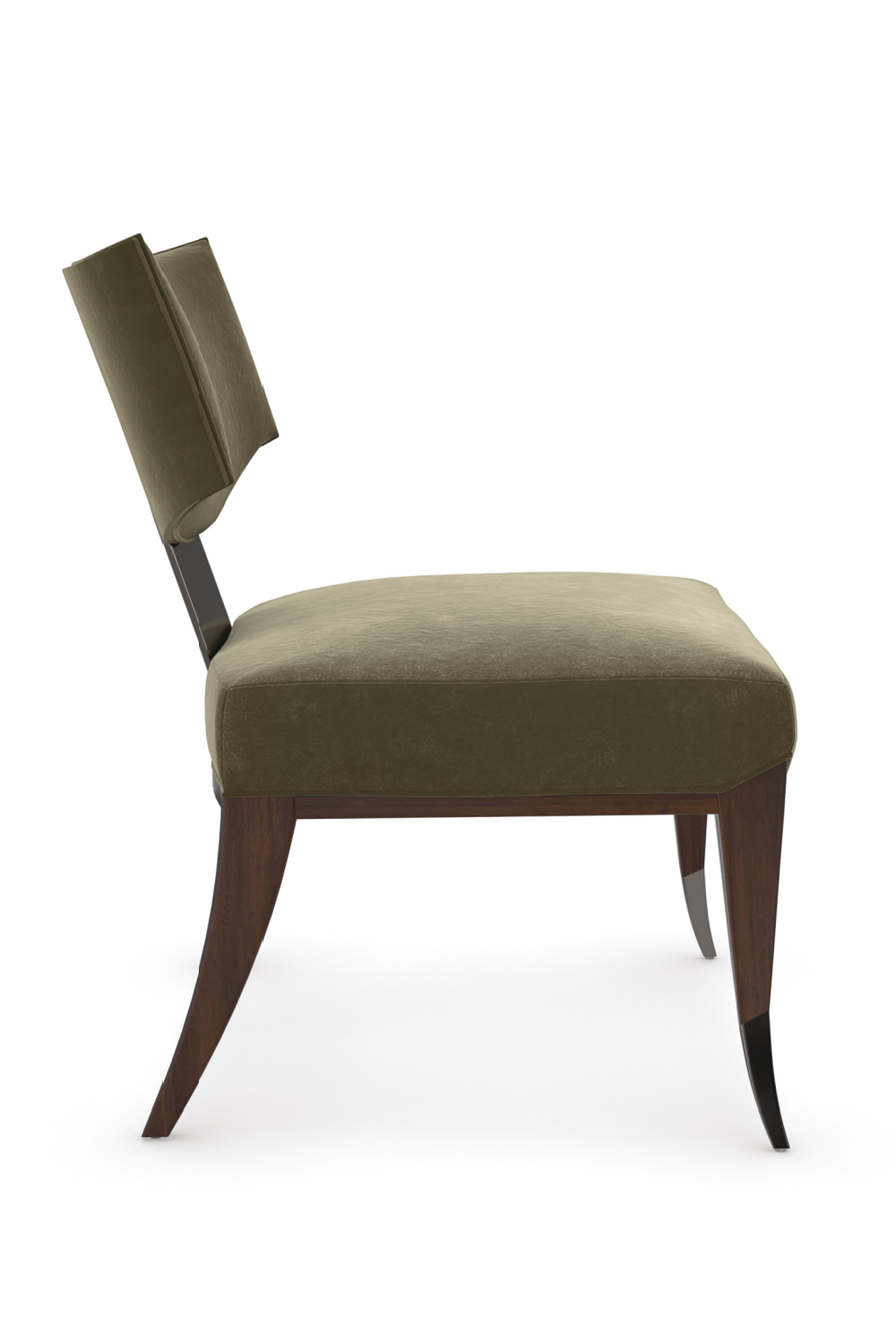 Velvet Arched Accent Chair | Caracole Mykonos | Oroa.com