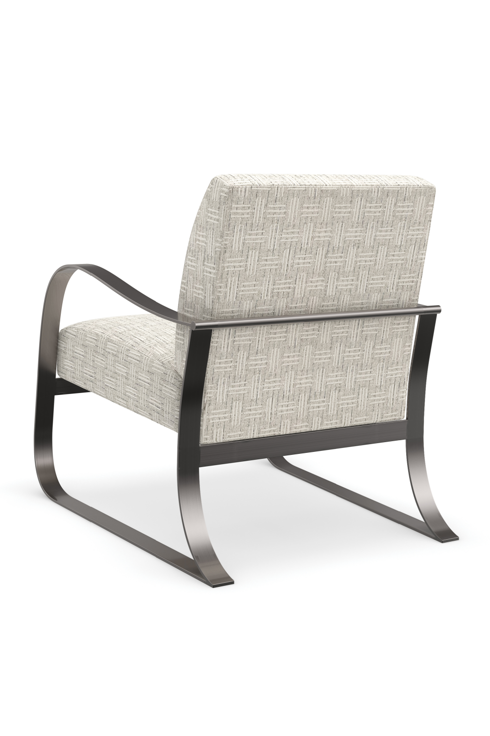 Modern Art Deco Lounge Chair | Caracole Sinuous | Oroa.com
