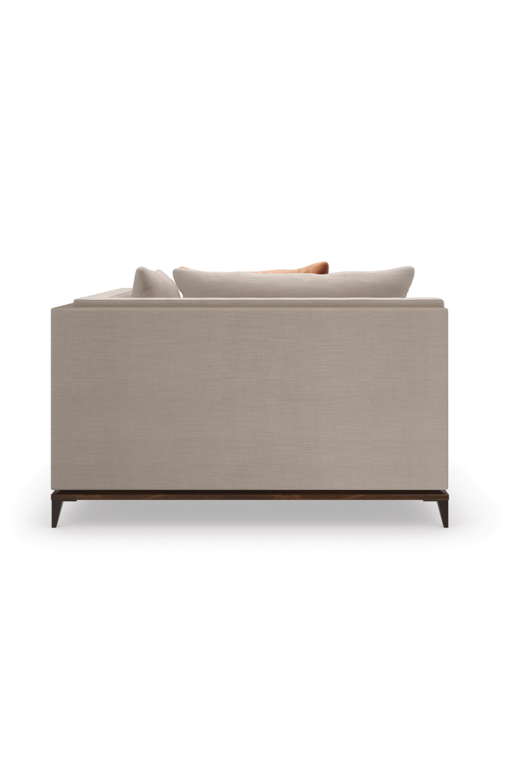 Taupe Modern Sectional Sofa | Caracole Archipelago | Oroa.com