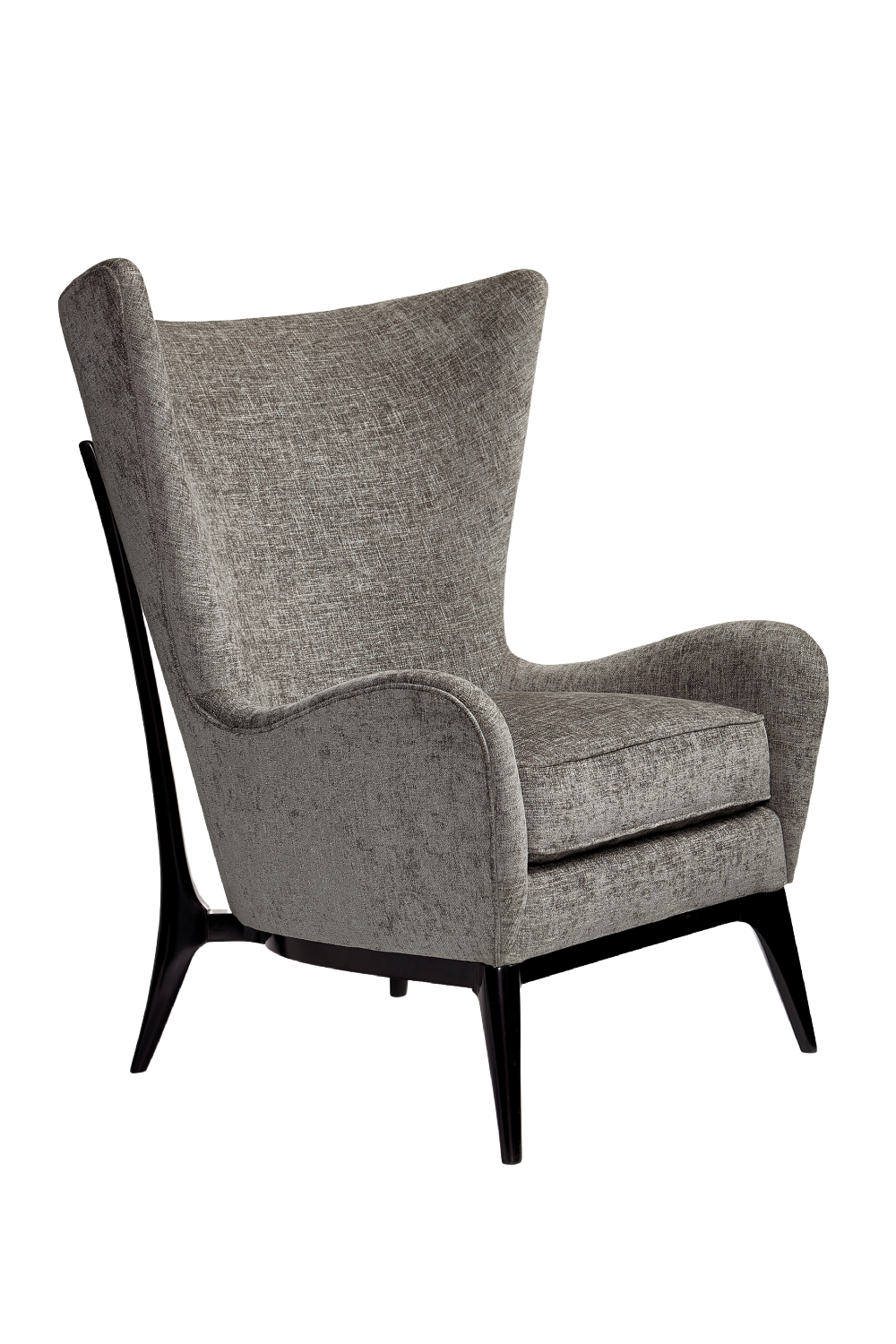Gray Wingback Lounge Chair | Caracole Whats New Pussycat? | Oroa.com