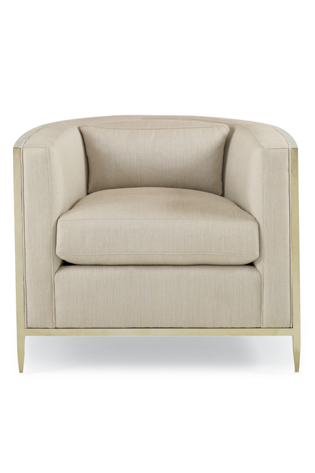 Off-White Linen Accent Chair | Caracole Ice Breaker | Oroa.com