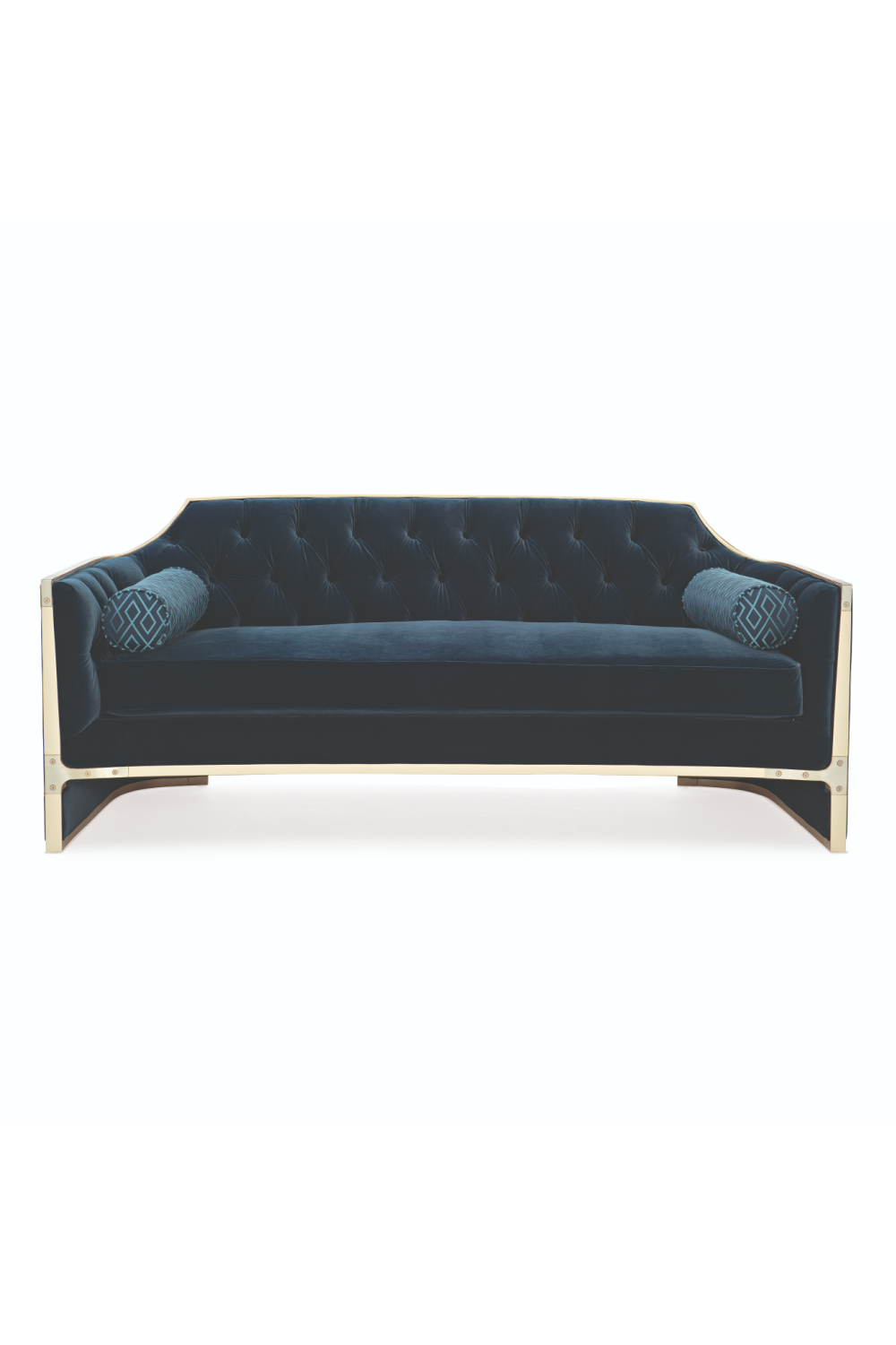 Blue Tufted Modern Sofa | Caracole The Cat's Meow | Oroa.com