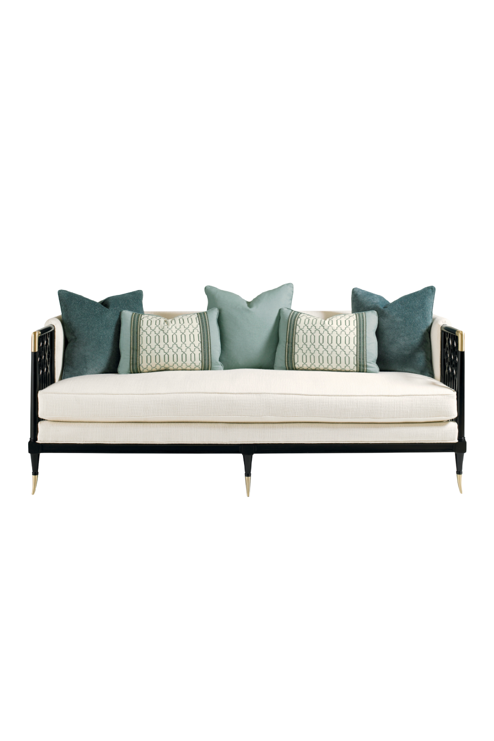 Cushioned Modern Sofa | Caracole Lattice Entertain You | Oroa.com