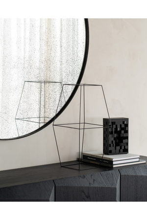 Aged Round Mirror | Ethnicraft Aged | Oroa.com